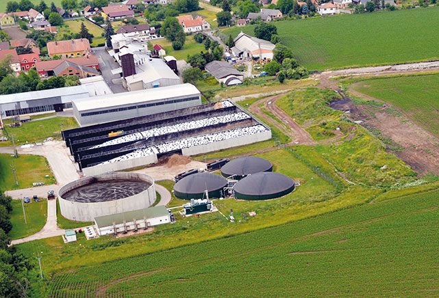Biogas Plant Individual a Detenice, Repubblica ceca