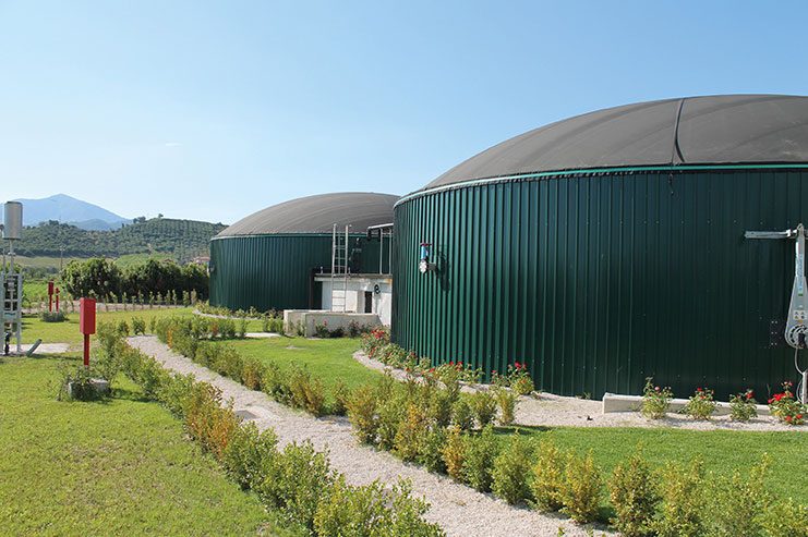 Individual Biogas Plant in Ascea, Salerno, Italien