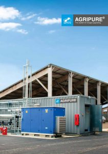 Biomethan agriPure Biogas Aufbereitung brochure cover