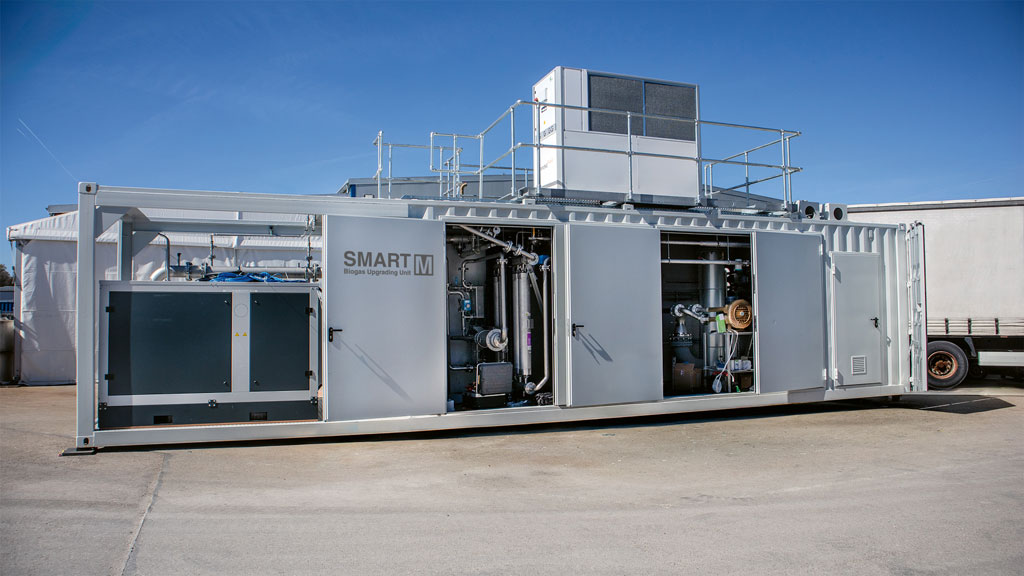 Biogasaufbereitung agriPure Smart M